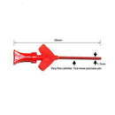 P5003 10Pcs Mini Grabber Smd Ic Test Hook Clip Jumper Probe Logic Analyzer
