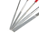 5Pcs Needle Files Kit Carving Jewelry Diamond Glass Stone Wood Craft Tool
