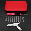 USB Charging LED Glow Crochet Hook With Led 9 Sizes Hooks Emergency Lightin W7H9