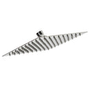 8"Large Square Chrome Plated Water Rain Fall Bathroom Overhead Shower Head