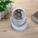 7LED 360 Degree Rotary Motion Detecting Bedroom Corridor Night Light