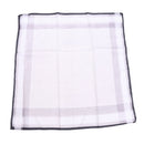 12x Mens Pocket Square Hanky Striped 100% Cotton Handkerchief Wedding Party