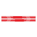 230x16cm Long Stripe Totem PVC Car Styling Stickers Side Skirt Decals Graphics