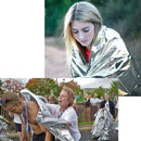 Portable Waterproof Emergency Space Rescue Thermal Mylar Blanket 1.3 x 2.1m
