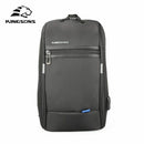 Kingsons Chest Bag Men's Crossbody Bag Small For Men For Single Shoulder St T8E6