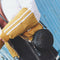 Women Sheepskin Rivet Cute Round Mini Shoulder Bag Crossbody Bag Black A