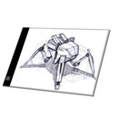 Acrylic A4 LED Tracing Light Art Stencil Board Light Tracing Drawing Boa TWZ