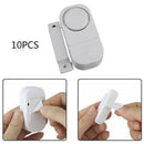 10x Wireless Home Window Door Burglar Security Alarm System Magnetic Sensor EMF
