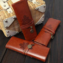 Korean Style Makeup Cosmetic Retro PU Leather Pen Pouch Pencil Bag T7P7. A1 B6K0