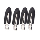 Pack of 4 No Bend Hair Clips, Pin Curl Clips, No Crease Hair Clip for Hairstyle