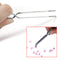 1pc Nail Art Angle Curved Tweezer Rhinestones Picking Tool Makeup Nipper C BCX