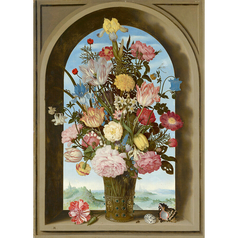 75 X 50cm 1000 Pieces Paper Jigsaw Puzzles Flowers Assembling Picture Toys