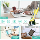 PR-A19 Wireless Optical Pen Mouse 2.4GHz USB Bluetooth Air Mouse (Yellow) A