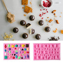 Chocolate Cake Silicone Fondant Mould Jewelry Gemstones Baking Molds Kitchen Pro