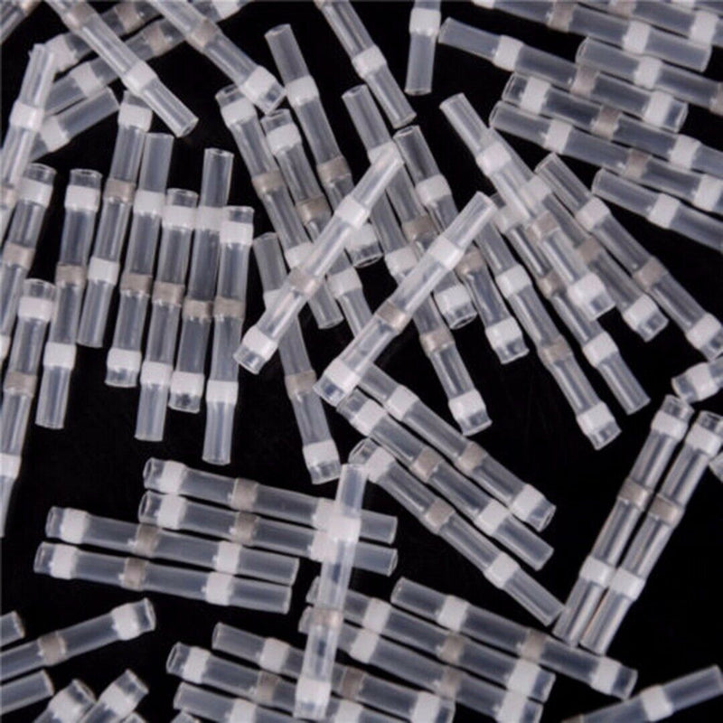 50pcs 26-24AWG Waterproof Solder Sleeve Heat Shrink Wire Splice Connector
