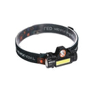 1pc Mini USB Rechargeable Headlight Flashlight Camping Night Fishing Light A