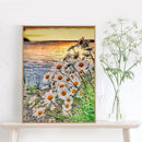 Full Drill Square Diamond Painting Flower Picture Of Rhinestone 5D Diamond  H6D9