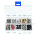 228x Computer Screws Motherboard Standoffs Screws Washers Kit 12.8*6cm wit RFB