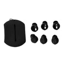 6 Pairs Earpods Cover Ear Hook For  Wireless Earphone, Black+White