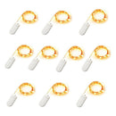 1m 10LED String Light Copper Fairy Lights Garland Lamp Bedroom Decoration
