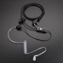 2 Pin Acoustic Tube PTT MIC Earpiece Earphone for Baofeng Retevis Radios B
