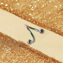 Stainless Steel Flexo Twist Helix Cartilage Ring Earring Piercing Lots