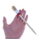 Wooden Handle Round Bristle Chalk Oil Paint Painting Wax Brush ArtistB