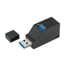 3 Port 5Gbps Portable Compact USB 3.0 Hub For PC Laptop Notebook Desktop