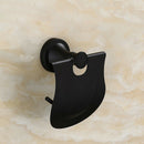 Stainless Steel Cover Toilet Paper Towel Holder Zinc Alloy Mounting Seat F3