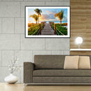 5D DIY Full Drill Diamond Painting Scenery Cross Stitch Mosaic Craft Kit