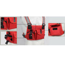 Multifunctional Hands Free Chest  Harness Bag Holster Holder Vest Rig
