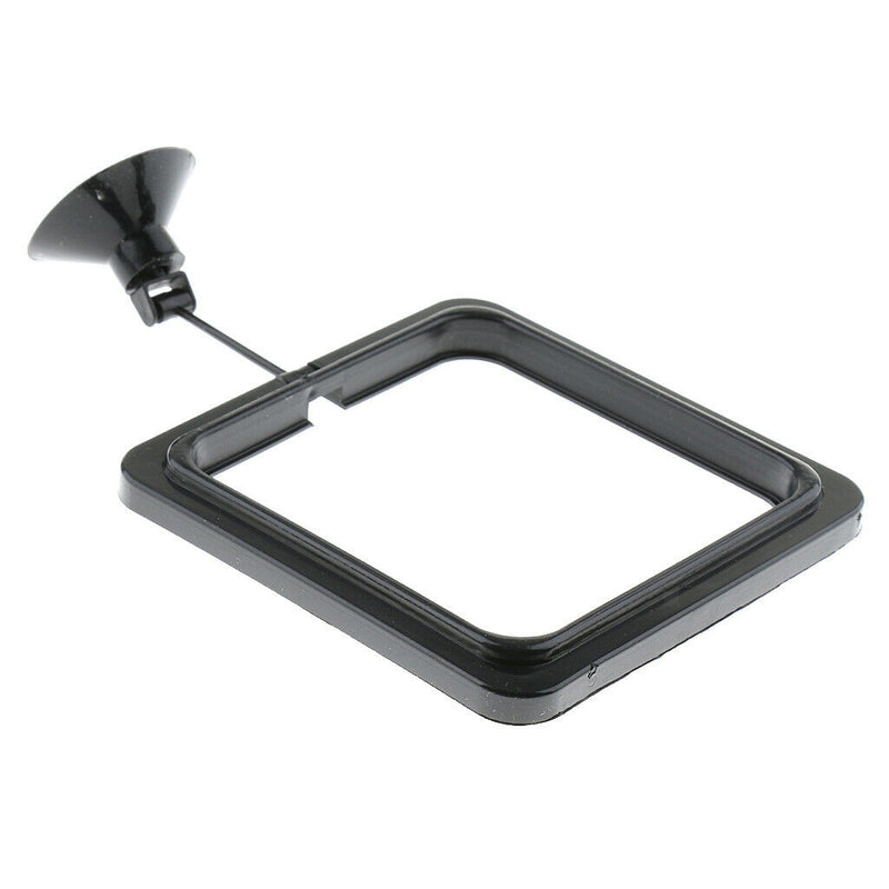 8 Pcs Plastic Aquarium Fish Safe Floating Food Feeder Circle, Square with