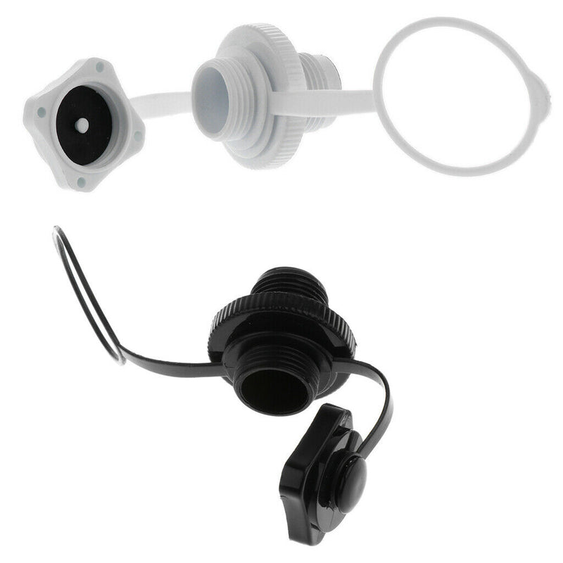 12 Pieces Air Valve Caps Inflatable Kayak Boats Boston Valve Raft Universal