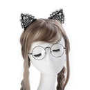 Sexy Summer Girls Lace Cat Ear Headband Hairband Princess Hair Accessories A