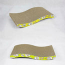 Corrugated Paper Cat Pads Cat Scratch Board Bed Mat Kitten Scratching Toys