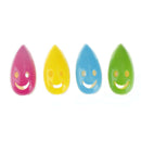 4PCS Creative Smile Face Toothbrush Cover Holder Case Suction Cup Bath Travel JR