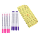 Hot Ironing Measuring Ruler Patchwork Sewing Tool Clothing DIY Make Soluble Pens