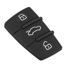 3-Button Replacement Key Fob Case Rubber Pad for Audio A1 S1 A3 S3 A6 RS6 A