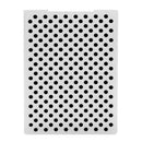 Circular Pattern Plastic Scrapbook Embossing Template DIY Baking Cake Decor
