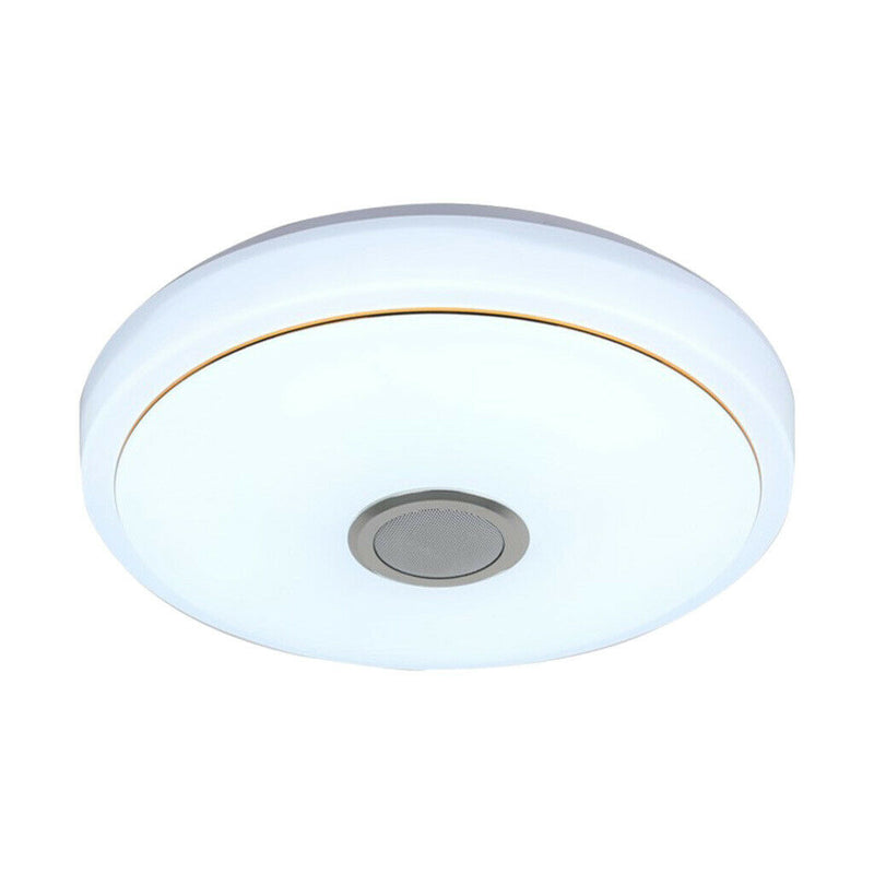 Led Ceiling Lights with Bluetooth Speaker, 36W RGB Color Changing Light with