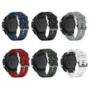Replacement Soft Silicone Bracelet Strap WristBand 26Mm for Fenix3/3HR Whit