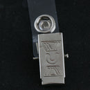 100Pcs Metal Badge Clips with Clear PVC Straps for ID Cards and Badge Holder