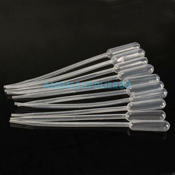 100PCS 0.5ml Graduated Pipettes Dropper Polyethylene for Experiment Medical NEW#