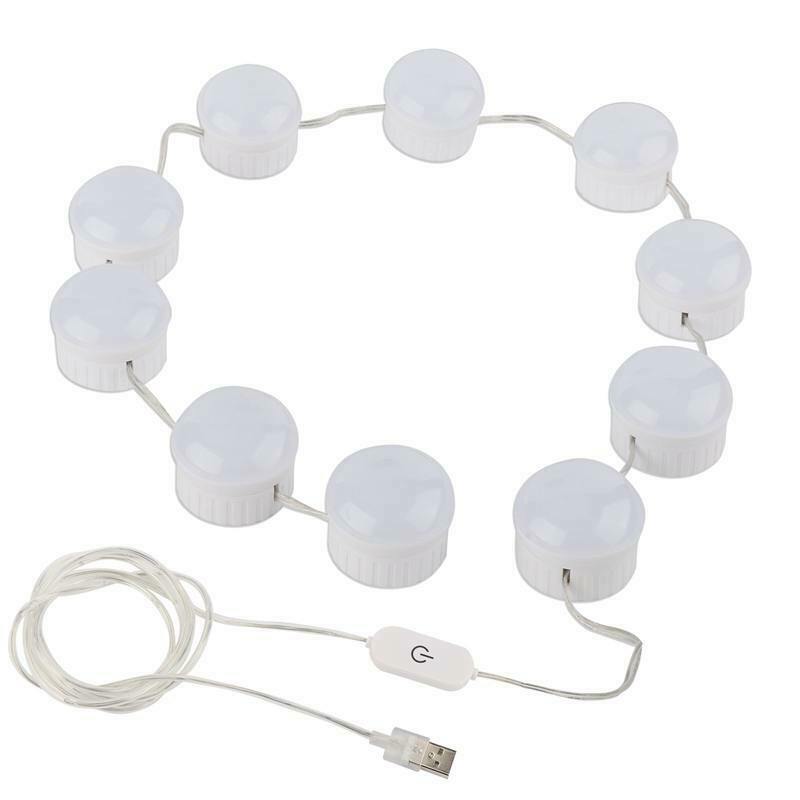 Led Vanity Mirror Lights Kit With Dimmable Light Bulbs,Lighting Fixture Str O4F5