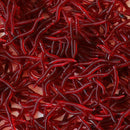100 Pcs Soft Red Earthworm Fishing Bait Worm Lures Crankbaits Hooks Tackle Baits