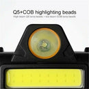 LED USB Rechargeable Headlamp Headlight Head Lamp Torch Flashlight Waterproof AU