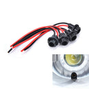 4x T10 W5W 158 501 Car Socket Extension LED Wedge Light Base Connector T HT FT