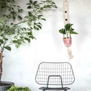 Hanging Plant Flower Basket Knitted Rope for Home Garden Decoration Hanger Rope