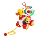 Toys For Children Educational Toys 0-3 Year Olds Duckling Trailer Round