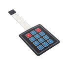 Matrix Array 12 Key Membrane Switch Keypad Keyboard For Arduino AVR 4 x 3 New